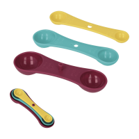 Set of 3 double measuring spoons