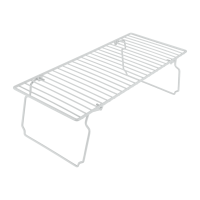 Space saver foldable shelf