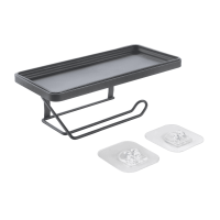 Toilettenpapierabroller mit Handy-Ablage U-Fix