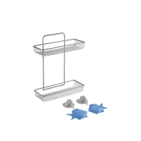 Mensola rettangolare 2 piani